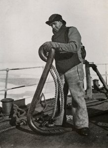 A.B. Cheetham, The boatswain of the Terra Nova, c1910-1913