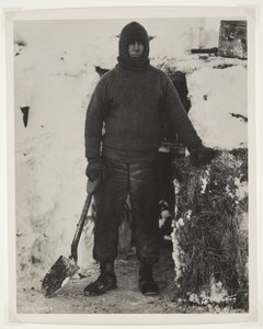 Capt. Oates during the Terra Nova Expedition (1910-13) to the South Pole