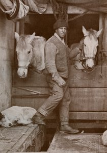 Captain Oates and Ponies on the Terra Nova