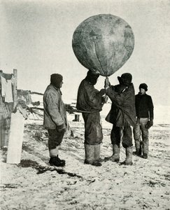 Dr. Simpson Sending Up a Balloon