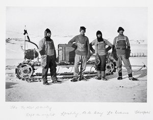 Motor Party - left to right: Lashly, Day, Evans and Hooper from 