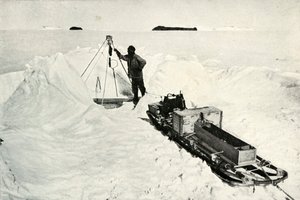Nelson and His Gear by Herbert Ponting