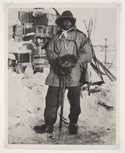Petty Officer Evans during the Terra Nova Expedition (1910-13) to the South Pole