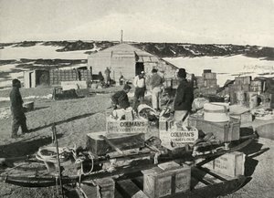 The Condition of Affairs a Week After Landing by Herbert Ponting