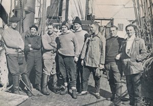 The Officers of the Terra Nova, 1912 Voyage