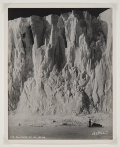 The Ramparts of Mt. Erebus by Herbert Ponting
