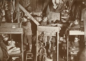 The Tenements Cherry-Garrard, Bowers, Oates, Meares, Atkinson, 9 October 1911