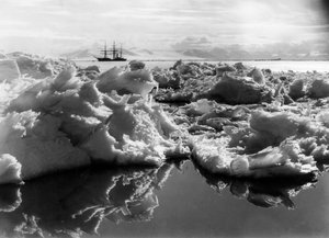 The Terra Nova in McMurdo Sound, Antarctica, 1911