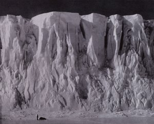 The ramparts of Mount Erebus by Herbert Ponting