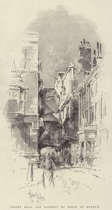 Crosby Hall, and Gateway to Great St Helen