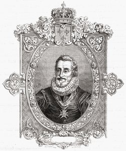 Henri IV, engraved by Pannemaker-Ligny, from 