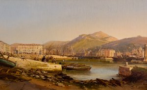 The Port of Nice, About 1860