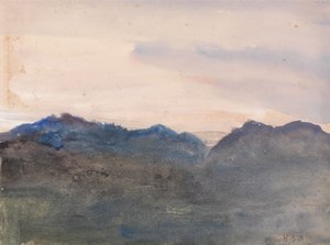 Evening Landscape by Hercules Brabazon Brabazon