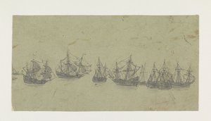 Frieze with Ships in a Roadstead