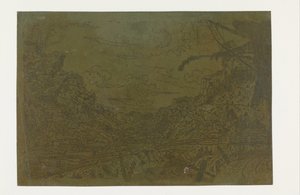 Mountain Valley with the Remains of a Ship by Hercules Segers