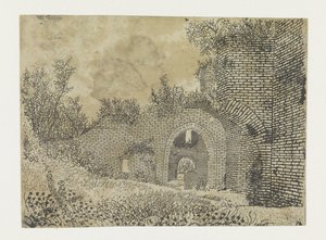 Ruins of Brederode Castle by Hercules Segers