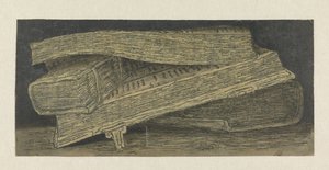 Still Life with Books by Hercules Segers