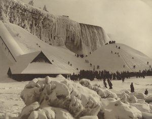 View of Niagara Falls in Winter by Herman F. Nielson