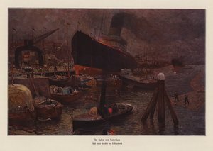In the Port of Rotterdam by Herman Heijenbrock