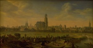 View of Utrecht by Herman Saftleven
