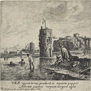 Spring by Herman the Younger Saftleven