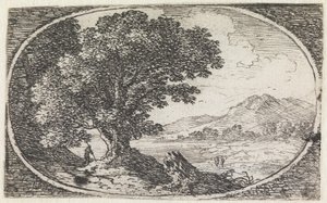Landscape (No. 13 from the series: Various Countryside Fantasies) by Herman van Swanevelt