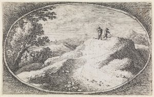 Landscape (No. 3 from the series: Variae Campestrum Fantasiae) by Herman van Swanevelt