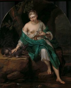 A Woman with a Dog
