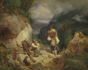 Rest on the Mountain, 1848