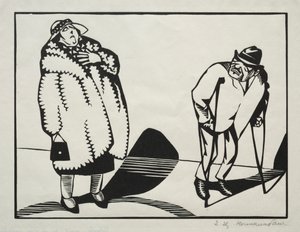 Charlot stop I beg you, I have broken legs by Hermann Paul