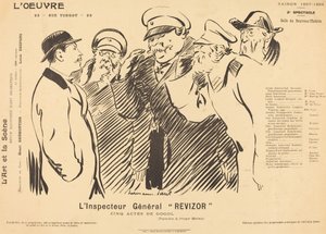 The Inspector General Revizor by Hermann Paul