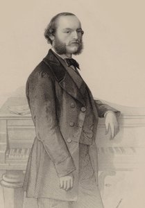 Portrait of the Pianist and Composer Désiré Magnus