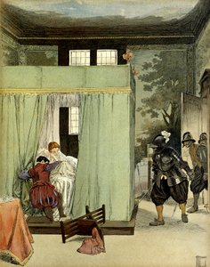 A Protestant Gentleman Finds Refuge in the Bed of Marguerite de Valois on the Day of Saint Barthelemy