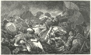 Flight of the Persians after the Battle of Marathon, 490 BC