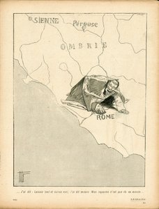 The Butter Plate, number 143, Satirical in Black & White by Hermann Vogel