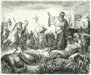 Parthians Celebrating a Victory by Hermann Vogel