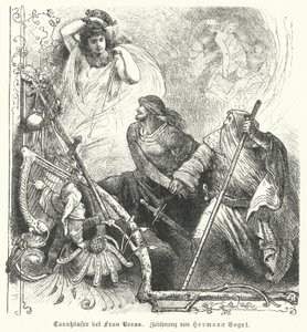 Tannhauser with Venus by Hermann Vogel