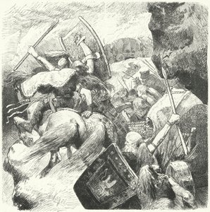 The Barbarian Migrations, 4th - 6th Century by Hermann Vogel