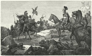 The Meeting Between Scipio Africanus and Hannibal Before the Battle of Zama, 202 BC