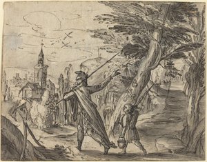 Abraham and Isaac by Hermann Weyer