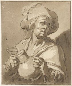 Man with Jug by Hermanus Fock