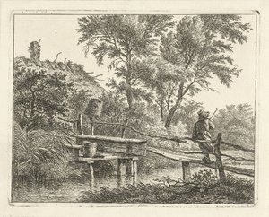 Man on Bridge