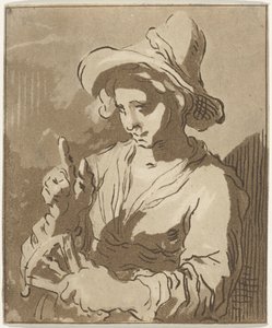 Woman with Fan