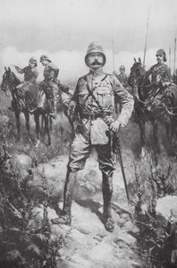 Lord Kitchener on the Veldt by Hermanus Willem (after) Koekkoek