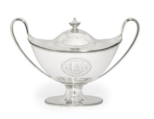 George III Soup Tureen and Cover, 1787 by Hester Bateman
