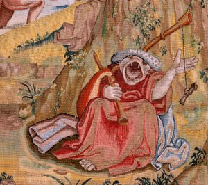 Saint Anthony in Prayer (detail)