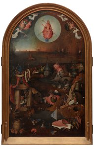 Central panel of the Last Judgement by Hieronymus Bosch
