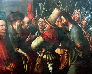 Christ brought before Pilate by Hieronymus Bosch