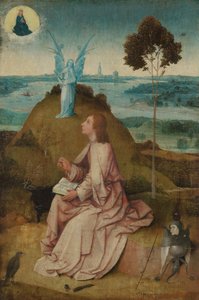 Saint John the Evangelist on Patmos by Hieronymus Bosch