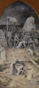 The Temptation of Saint Anthony (Triptych, reverse: The Capture of Christ) by Hieronymus Bosch